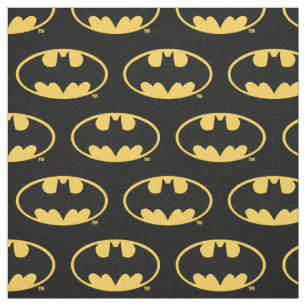 Batman Symbol   Oval Logo Fabric