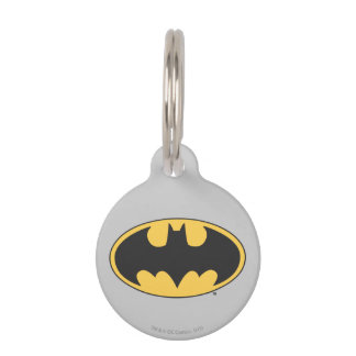 Batman Symbol | Oval Logo Pet Tag