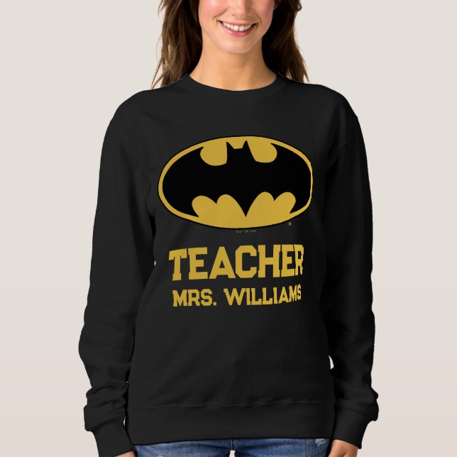 Batman Symbol | Oval Logo Sweatshirt (Front)
