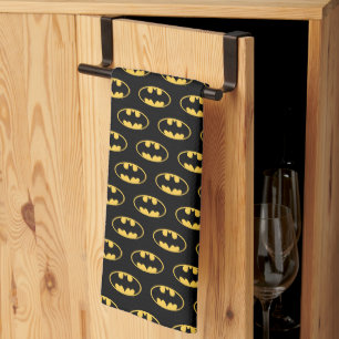 Batman Symbol   Oval Logo Tea Towel
