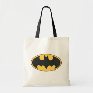 Batman Symbol Oval Logo Tote Bag