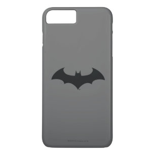 Batman Symbol   Simple Bat Silhouette Logo iPhone 8 Plus/7 Plus Case