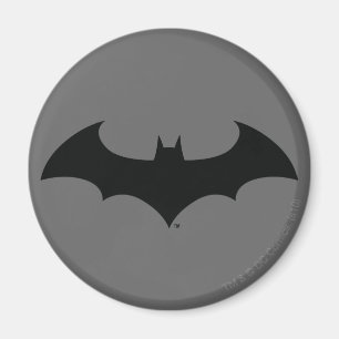 Batman Symbol   Simple Bat Silhouette Logo Magnet
