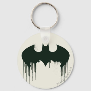 Batman Symbol   Spraypaint Logo Key Ring