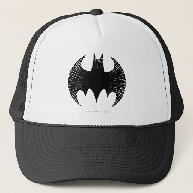 Batman Symbol | Streak Logo Trucker Hat (Front)