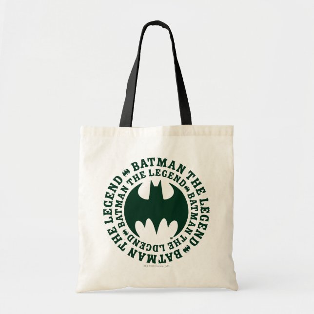 Batman Symbol | The Legend Logo Tote Bag (Front)