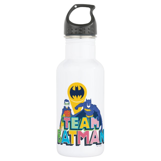 Batman | Team Batman 532 Ml Water Bottle (Front)