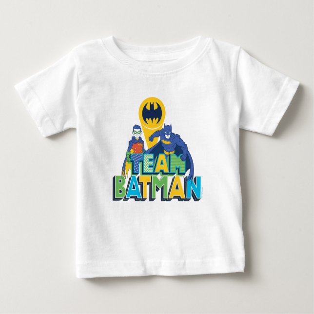 Batman | Team Batman Baby T-Shirt (Front)