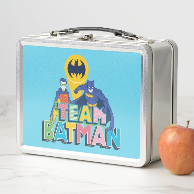 Batman | Team Batman Metal Lunch Box (In Situ)