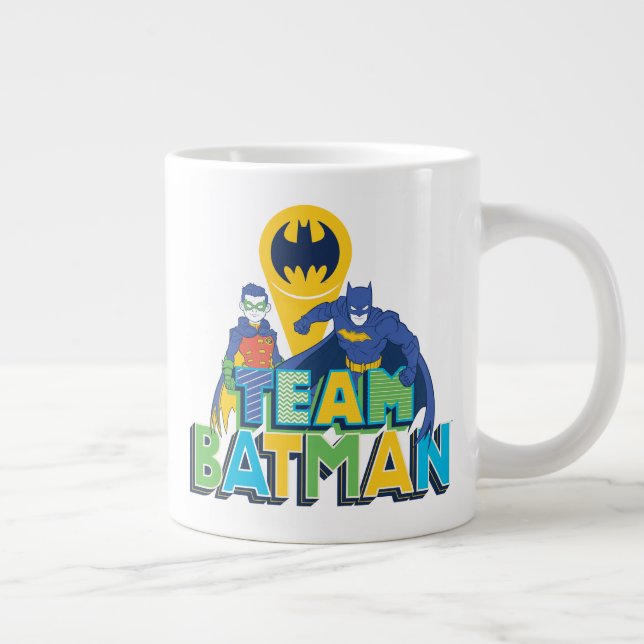 Batman | Team Batman & Robin Large Coffee Mug (Right)