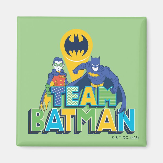 Batman | Team Batman & Robin Magnet (Front)