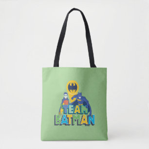 Batman   Team Batman & Robin Tote Bag