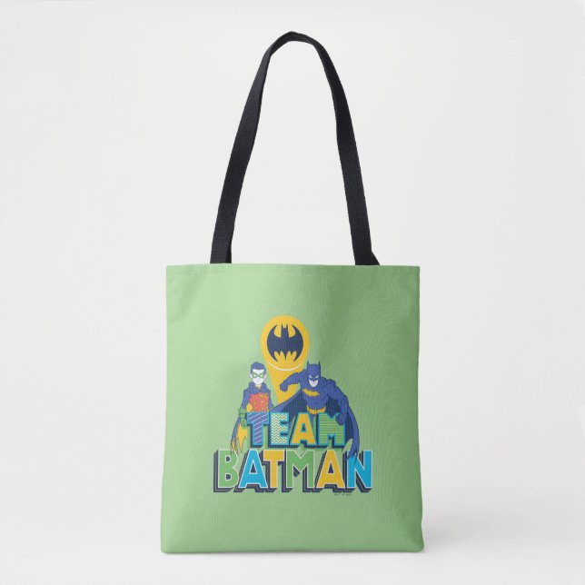 Batman | Team Batman & Robin Tote Bag (Front)