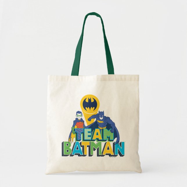 Batman | Team Batman & Robin Tote Bag (Front)