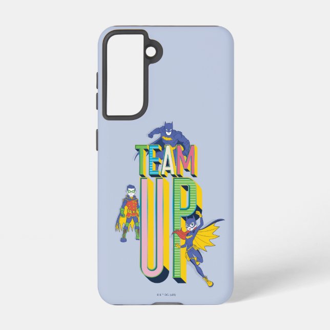 Batman | Team Up Samsung Galaxy S21 Case (Back)