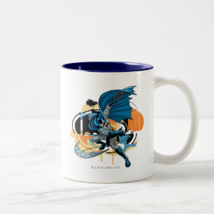Batman Throw Two-Tone Coffee Mug