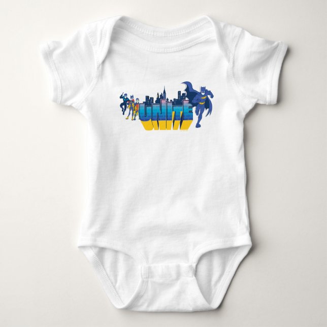 Batman | UNITE Baby Bodysuit (Front)