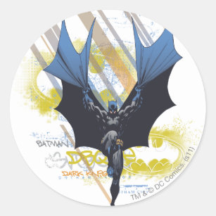 Batman Urban Legends - Dark Knight Graffiti Classic Round Sticker