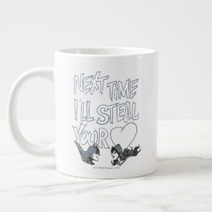 Batman Valentine  Catwoman - I'll Steal Your Heart Large Coffee Mug