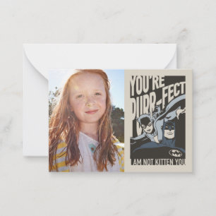 Batman Valentine   Catwoman - You're Purr-fect Card