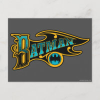 Batman | Vintage Turquoise Logo