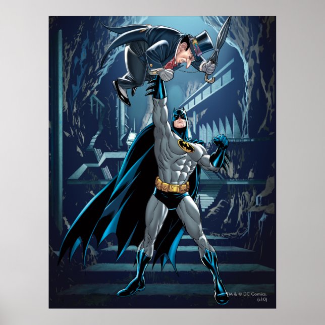 Batman vs. Penguin Poster (Front)