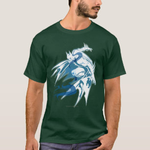 Batman Water Tonal Collage T-Shirt