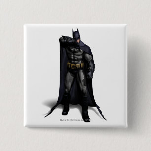 Batman Wiping His Brow 15 Cm Square Badge