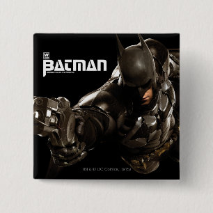 Batman With Batclaw 15 Cm Square Badge