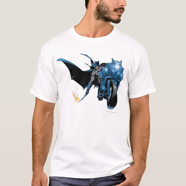 Batman with Cycle T-Shirt (Front)