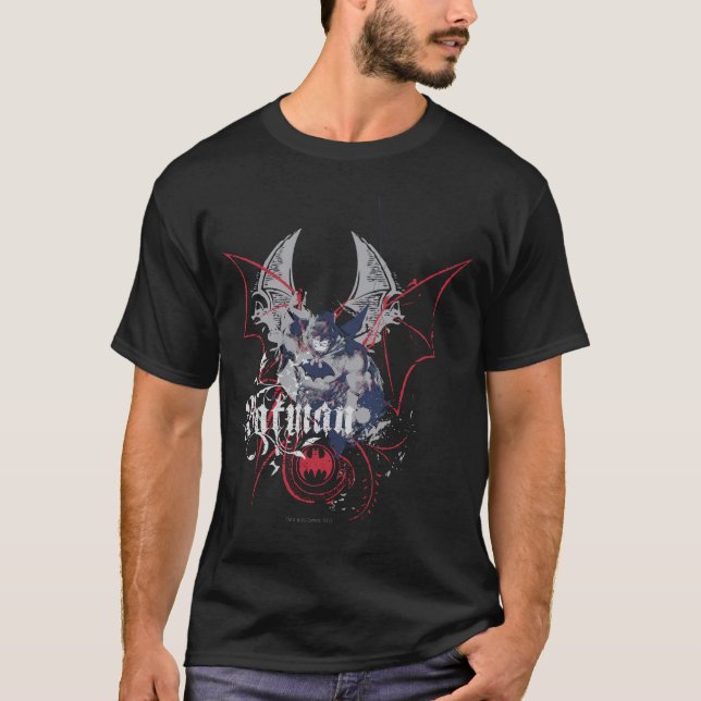 Batman with Grey and Red T-Shirt (Front)