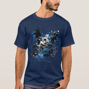 Batman with Knotwork Collage T-Shirt