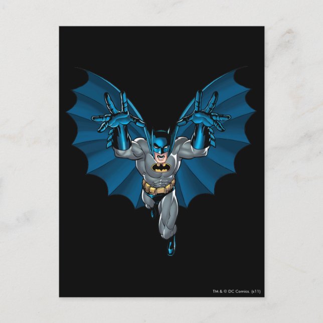 Batman Yells Postcard (Front)