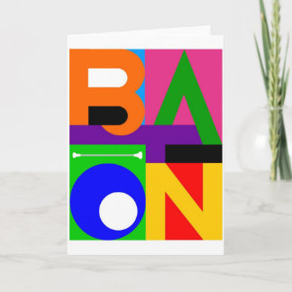 "BATON" Note Card