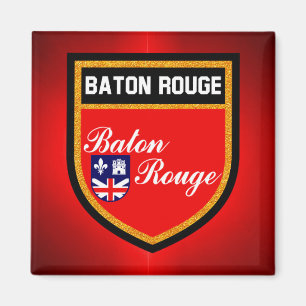 Baton Rouge Flag Magnet
