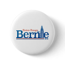 Baton Rouge for Bernie Sanders | Standard Button