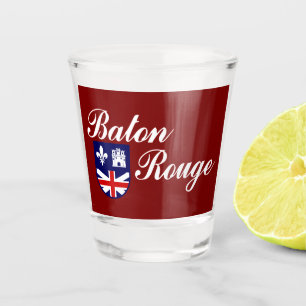 Baton Rouge (Louisiana) city flag Shot Glass