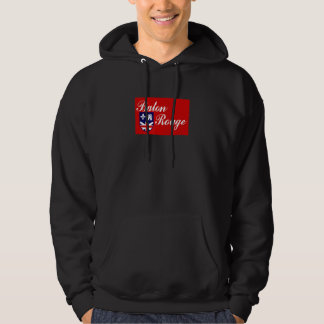 Baton Rouge Louisiana Flag Hoodie