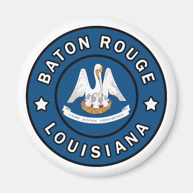 Baton Rouge Louisiana Magnet (Front)