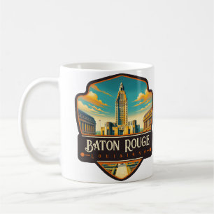 Baton Rouge, Louisiana    Vintage Coffee Mug