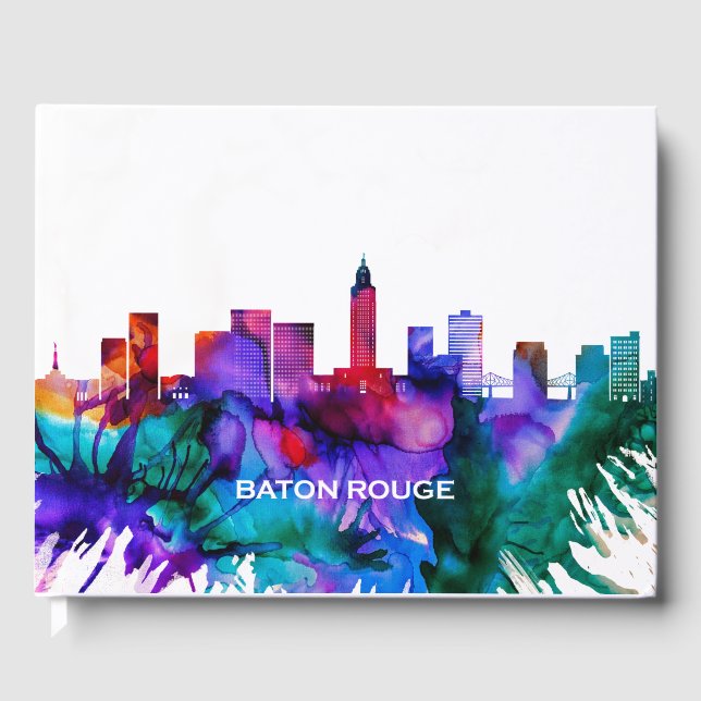 Baton Rouge Skyline Guest Book (Front)