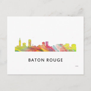 BATON ROUGE SKYLINE WB1 - POSTCARD