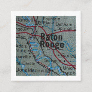 baton rouge We've Moved New Address Card