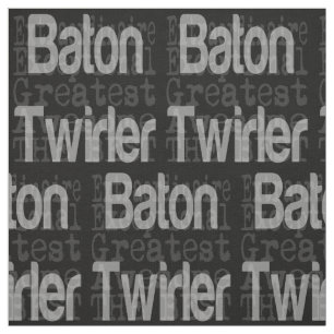 Baton Twirler Extraordinaire Fabric