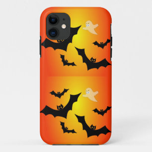 Bats and a Ghost iPhone 11 Case
