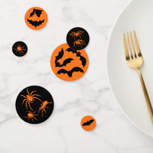 Bats and Spiders Confetti