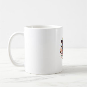 Bats Black Cat Witch Hat Wand Pumpkin Cute Hallowe Coffee Mug