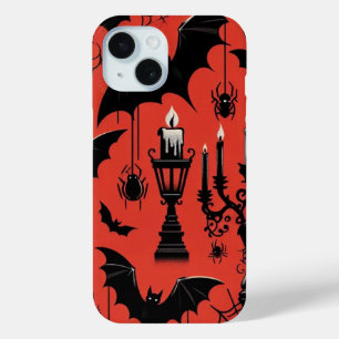 Bats & Candles iPhone 15 Case