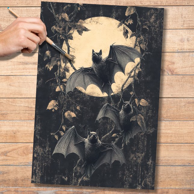 Bats Decoupage Paper (Creator Uploaded)