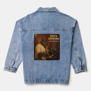 Bats Domino Album: a Parody Denim Jacket